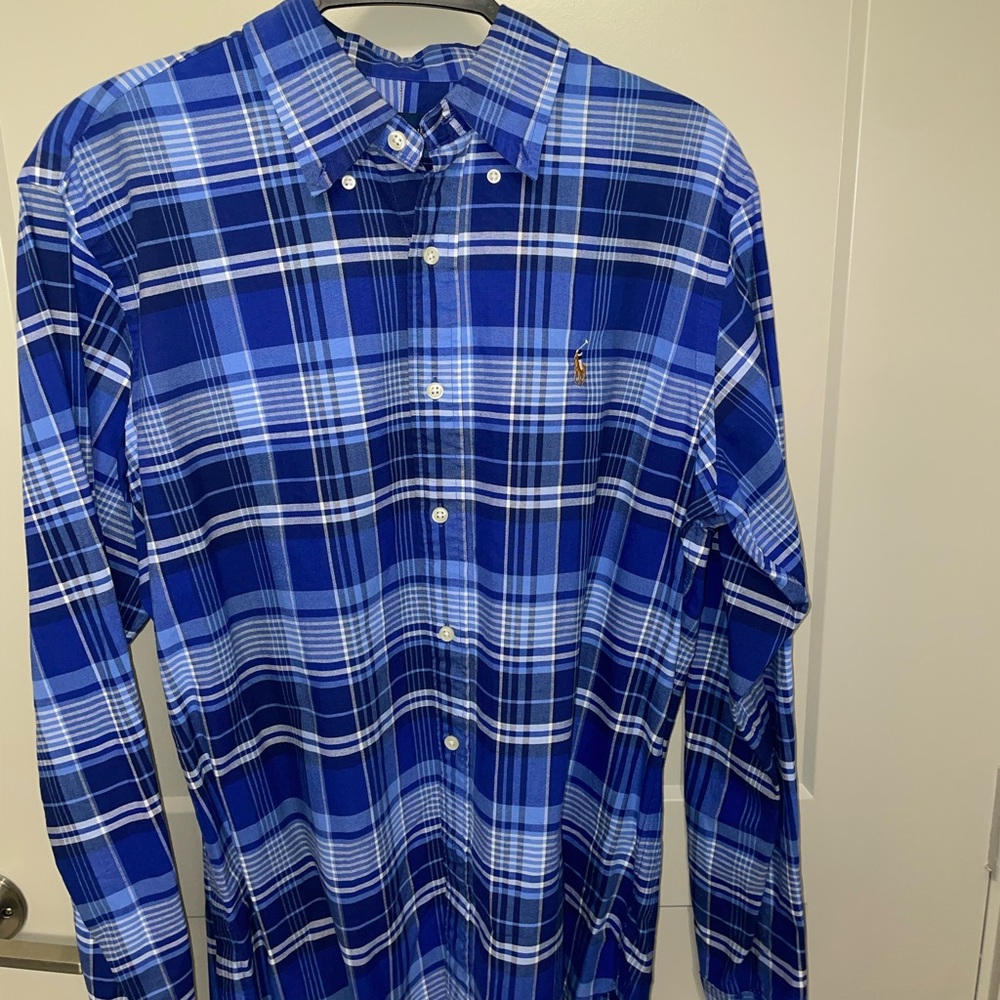 Blue Ralph Lauren Long Sleeve button down